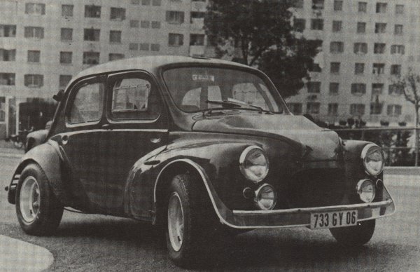 Une 4CV de POP CROSS