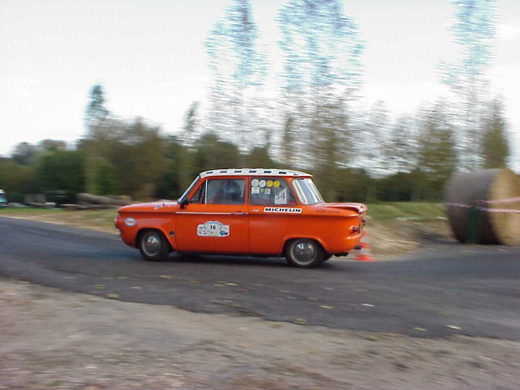 Une NSU sur le circuit